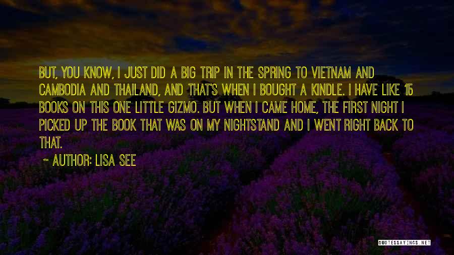 First Book Quotes By Lisa See