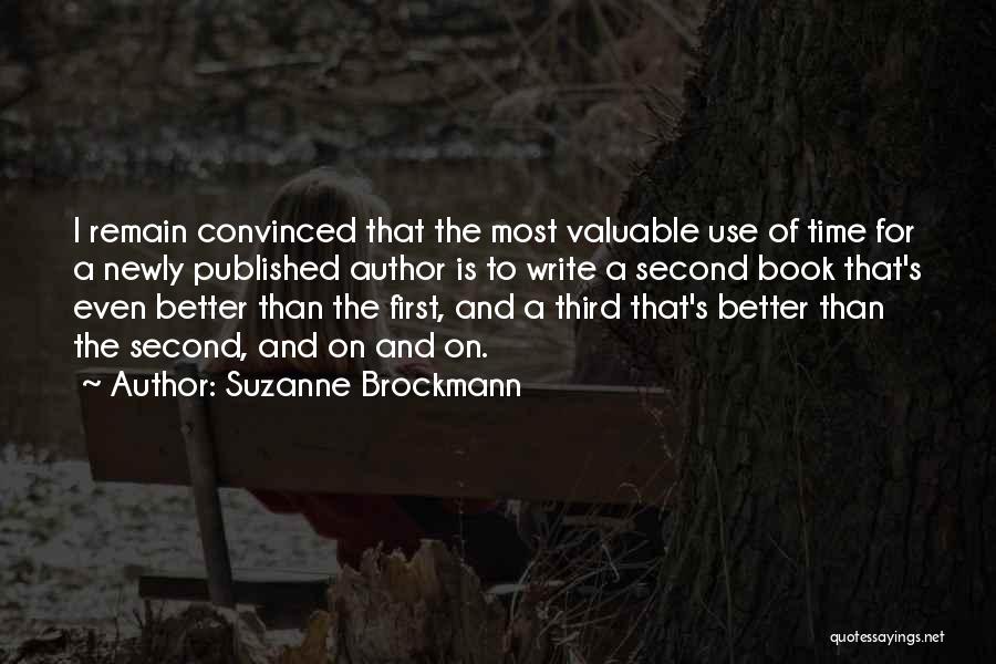 First Book Quotes By Suzanne Brockmann