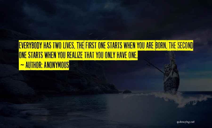 First Born Quotes By Anonymous