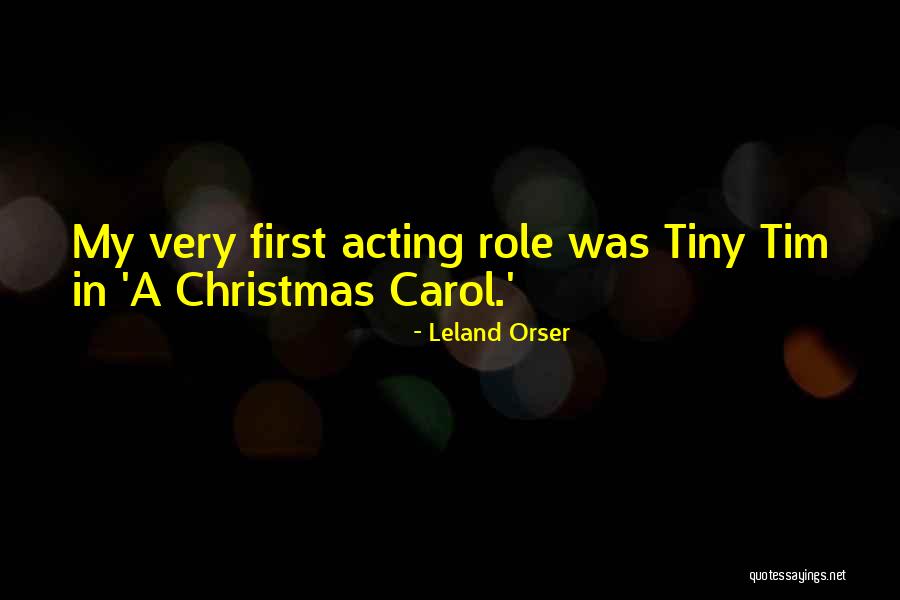 First Christmas Quotes By Leland Orser First Christmas Quotes By Leland Orser