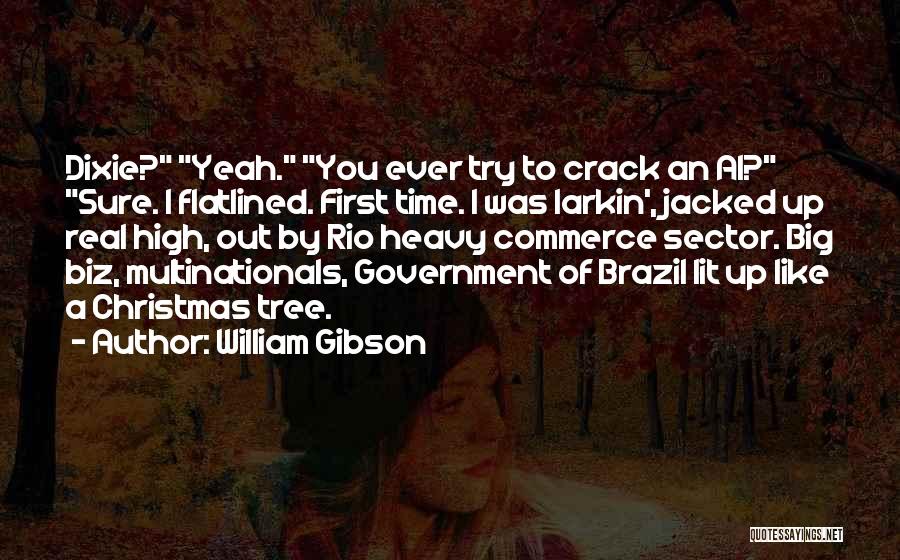 First Christmas Without You Quotes By William Gibson