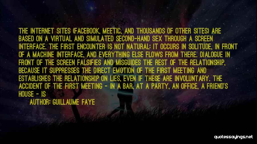 First Contact Quotes By Guillaume Faye