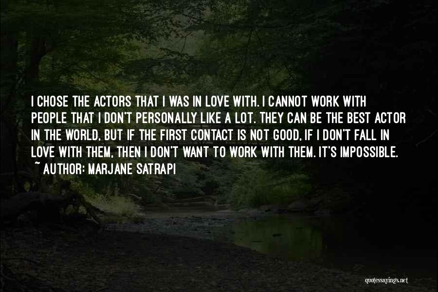 First Contact Quotes By Marjane Satrapi