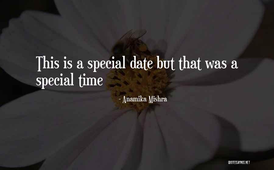 First Date Love Quotes By Anamika Mishra