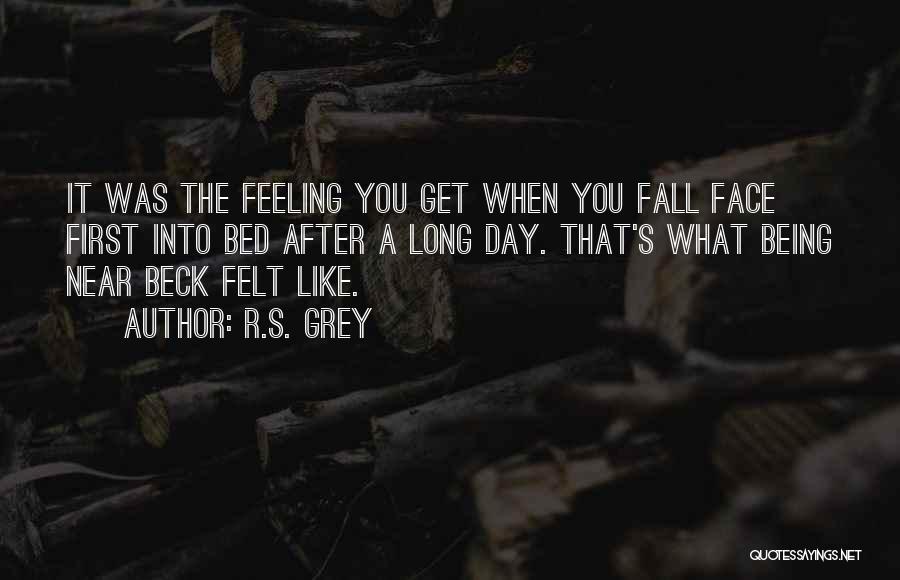 First Day Fall Quotes By R.S. Grey