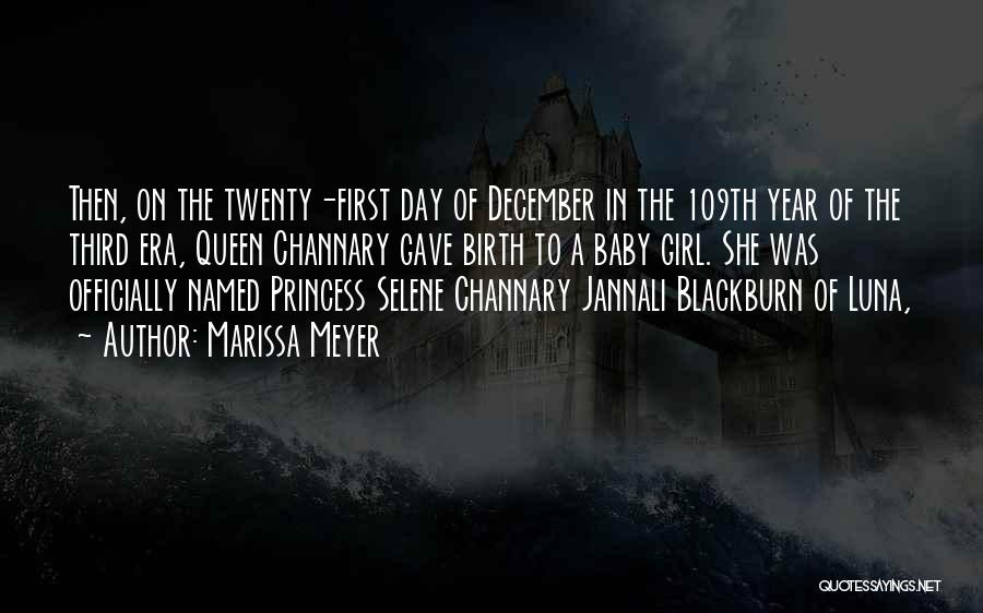 First Day Of December Quotes By Marissa Meyer