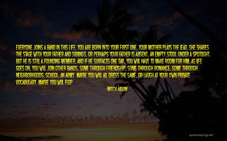 First Day Of Life Quotes By Mitch Albom First Day Of Life Quotes By Mitch Albom
