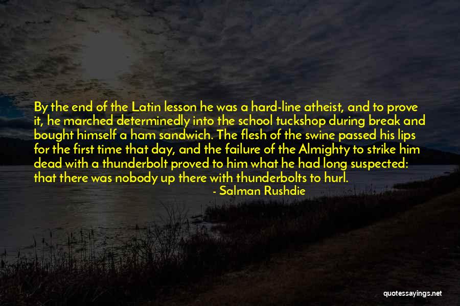 First Day To School Quotes By Salman Rushdie First Day To School Quotes By Salman Rushdie
