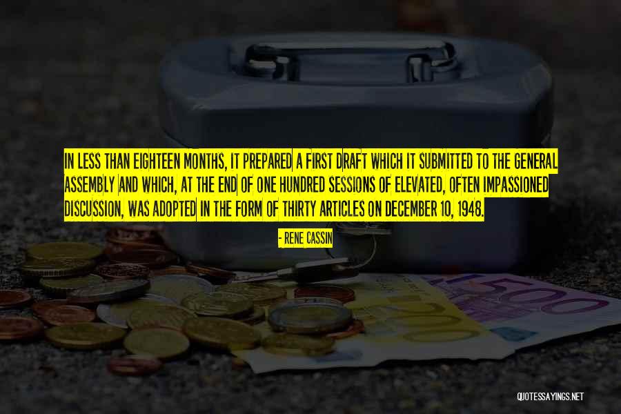 First Draft Quotes By Rene Cassin First Draft Quotes By Rene Cassin