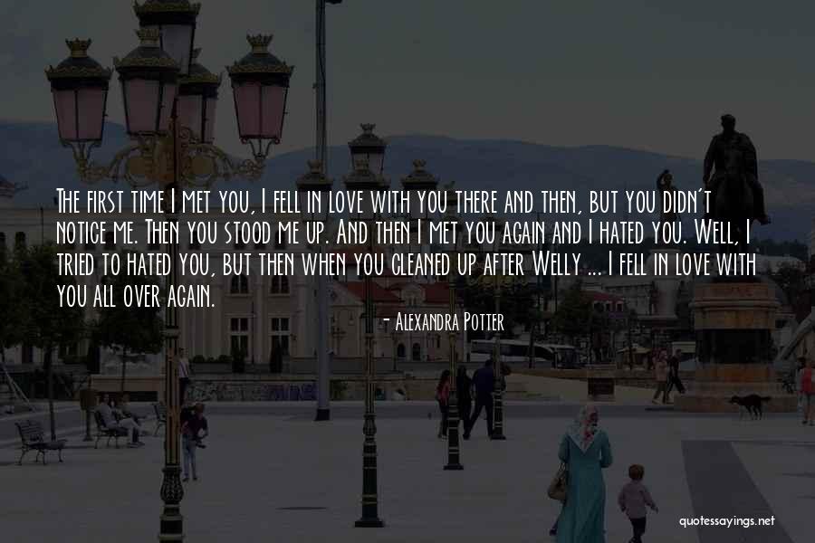 First Falling In Love Quotes By Alexandra Potter First Falling In Love Quotes By Alexandra Potter