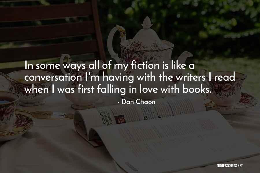 First Falling In Love Quotes By Dan Chaon First Falling In Love Quotes By Dan Chaon