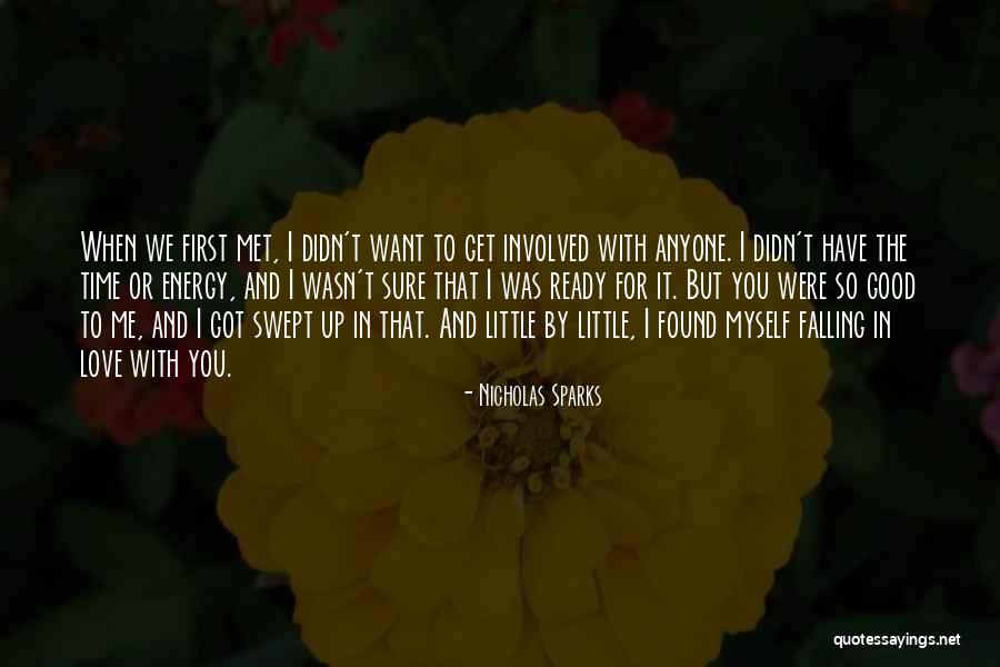 First Falling In Love Quotes By Nicholas Sparks First Falling In Love Quotes By Nicholas Sparks
