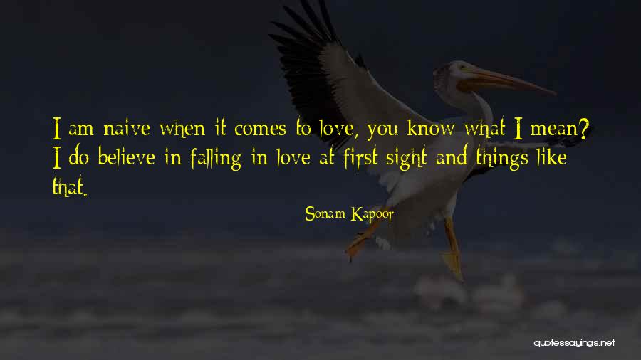 First Falling In Love Quotes By Sonam Kapoor First Falling In Love Quotes By Sonam Kapoor
