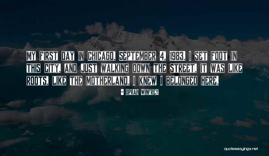 First Foot Quotes By Oprah Winfrey First Foot Quotes By Oprah Winfrey