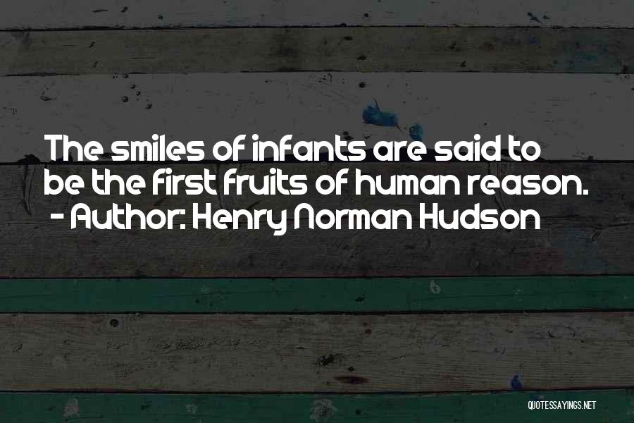First Fruit Quotes By Henry Norman Hudson
