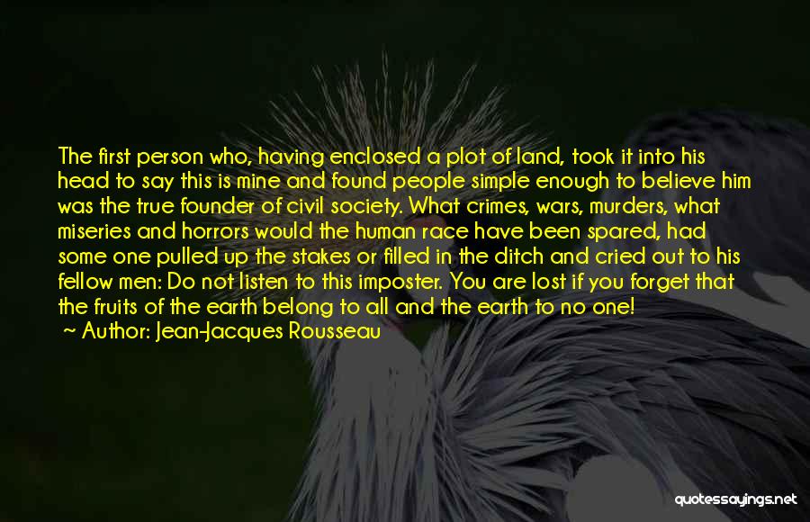 First Fruits Quotes By Jean-Jacques Rousseau