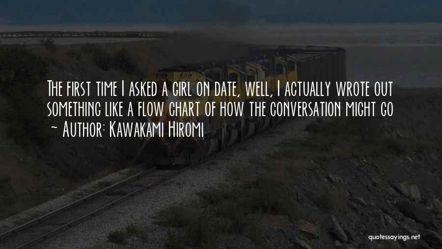 First Girl Quotes By Kawakami Hiromi