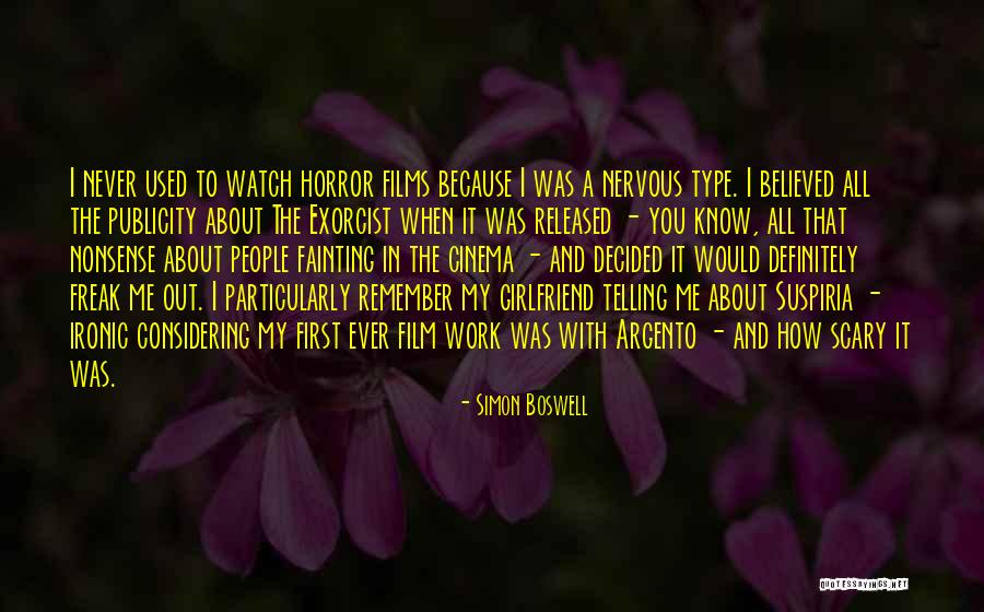 First Girlfriend Quotes By Simon Boswell First Girlfriend Quotes By Simon Boswell
