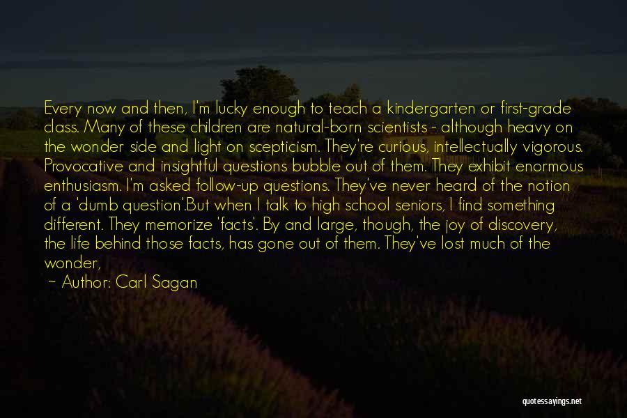 First Glances Quotes By Carl Sagan