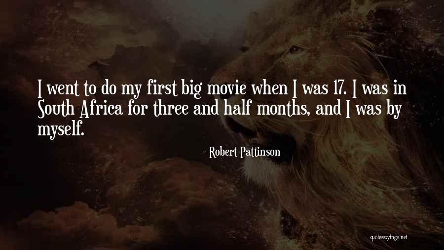 First Half Quotes By Robert Pattinson First Half Quotes By Robert Pattinson