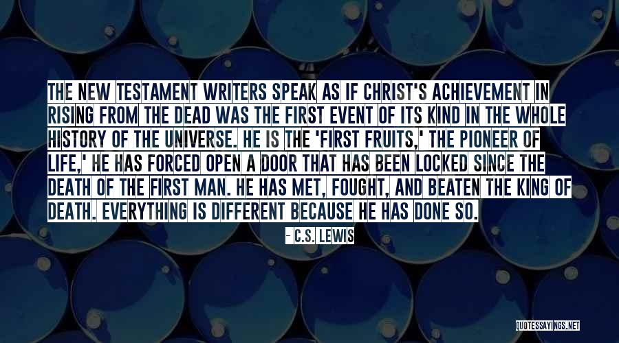 First History Man Quotes By C.S. Lewis First History Man Quotes By C.S. Lewis