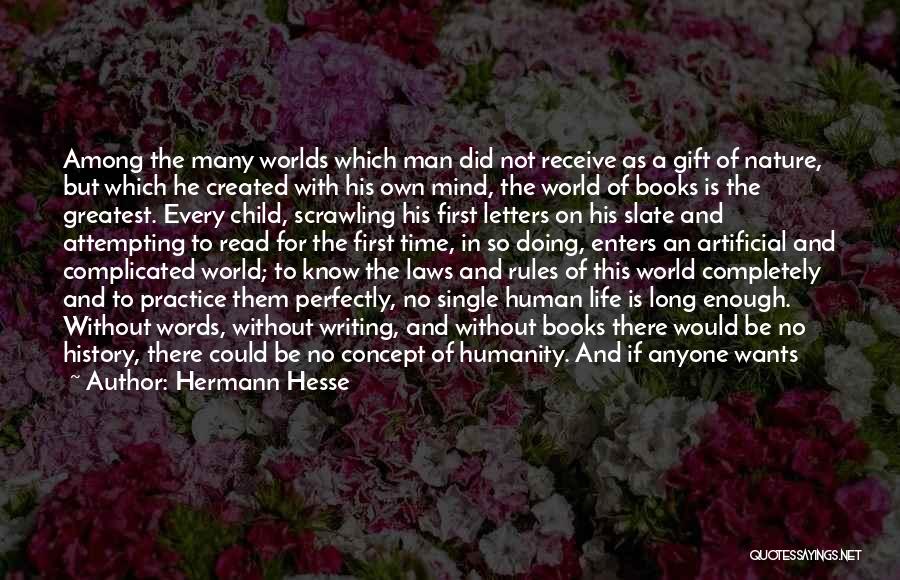 First History Man Quotes By Hermann Hesse
