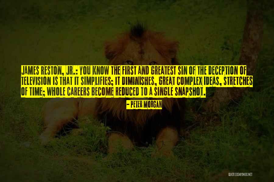 First Ideas Quotes By Peter Morgan First Ideas Quotes By Peter Morgan