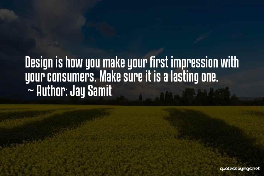 First Impression Quotes By Jay Samit