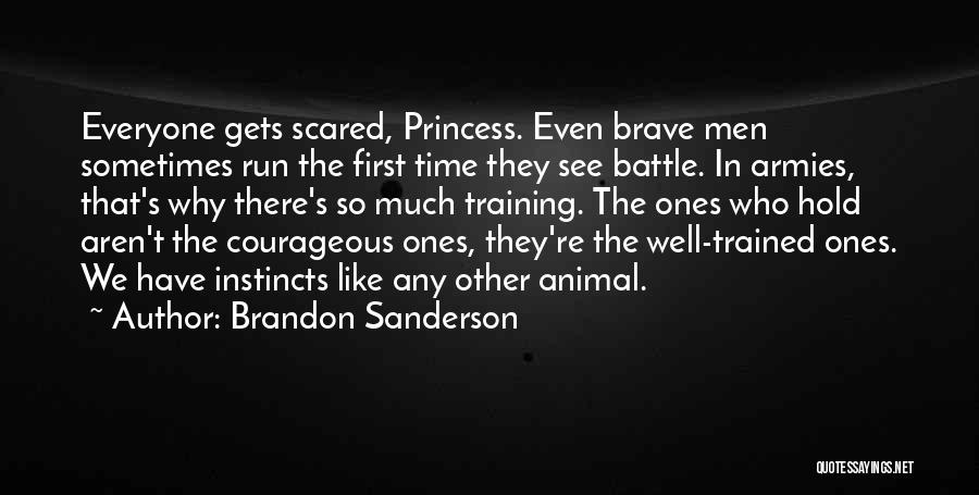 First Instincts Quotes By Brandon Sanderson