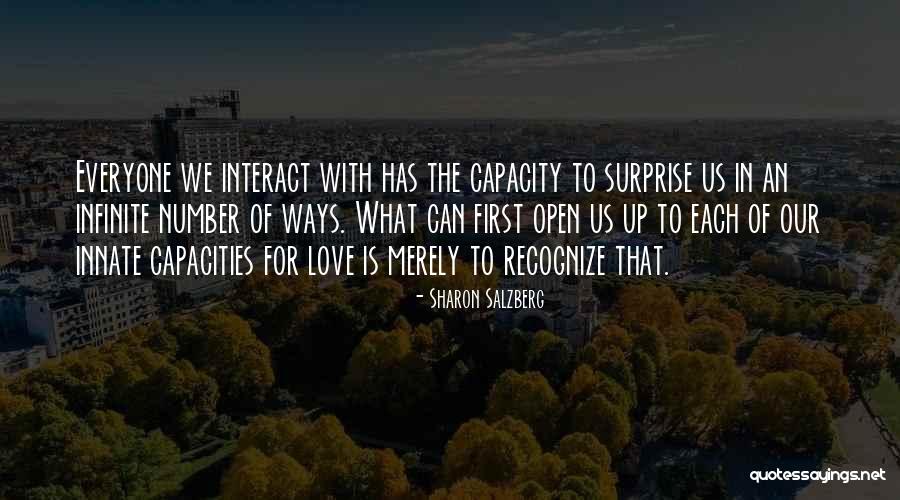 First Interaction Quotes By Sharon Salzberg First Interaction Quotes By Sharon Salzberg