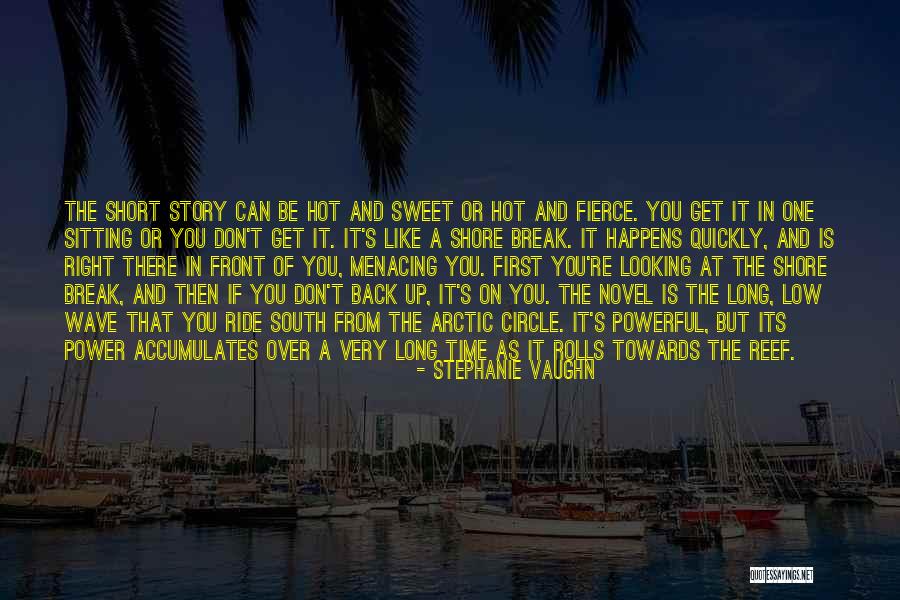 First Interview Quotes By Stephanie Vaughn First Interview Quotes By Stephanie Vaughn