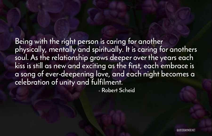 First Kiss Love Quotes By Robert Scheid First Kiss Love Quotes By Robert Scheid