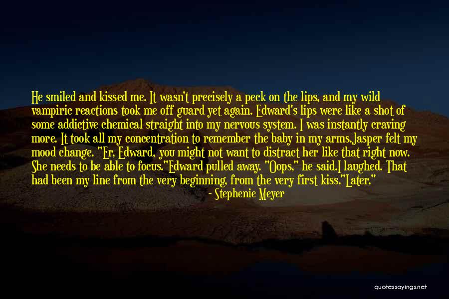 First Kiss Love Quotes By Stephenie Meyer First Kiss Love Quotes By Stephenie Meyer