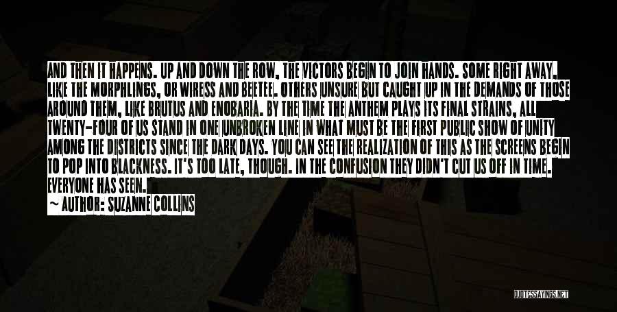First Line Quotes By Suzanne Collins