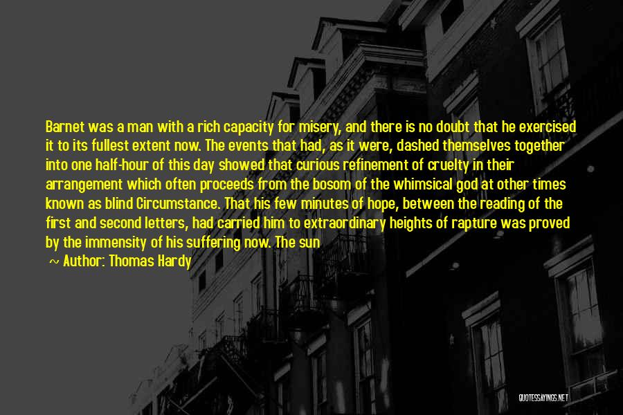 First Line Quotes By Thomas Hardy