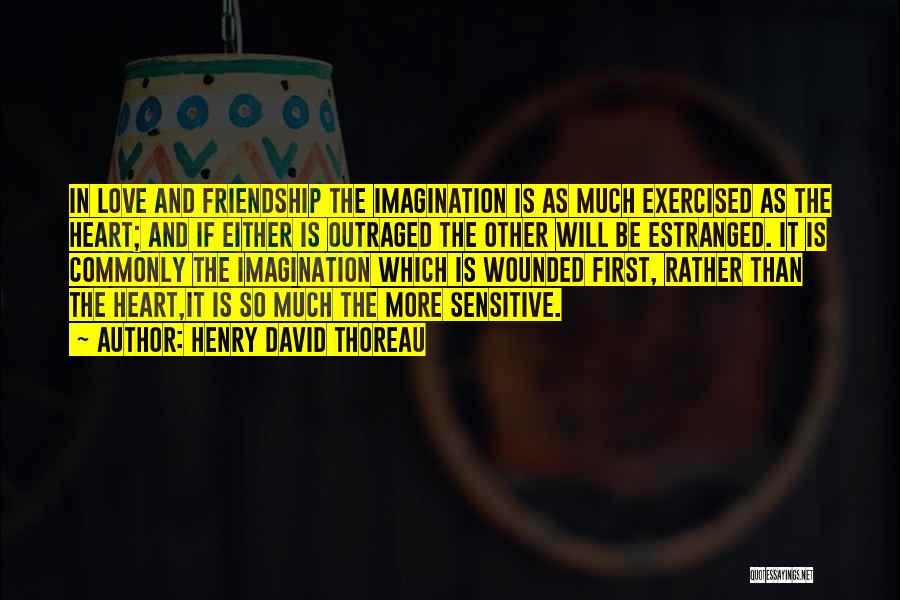 First Love And Friendship Quotes By Henry David Thoreau