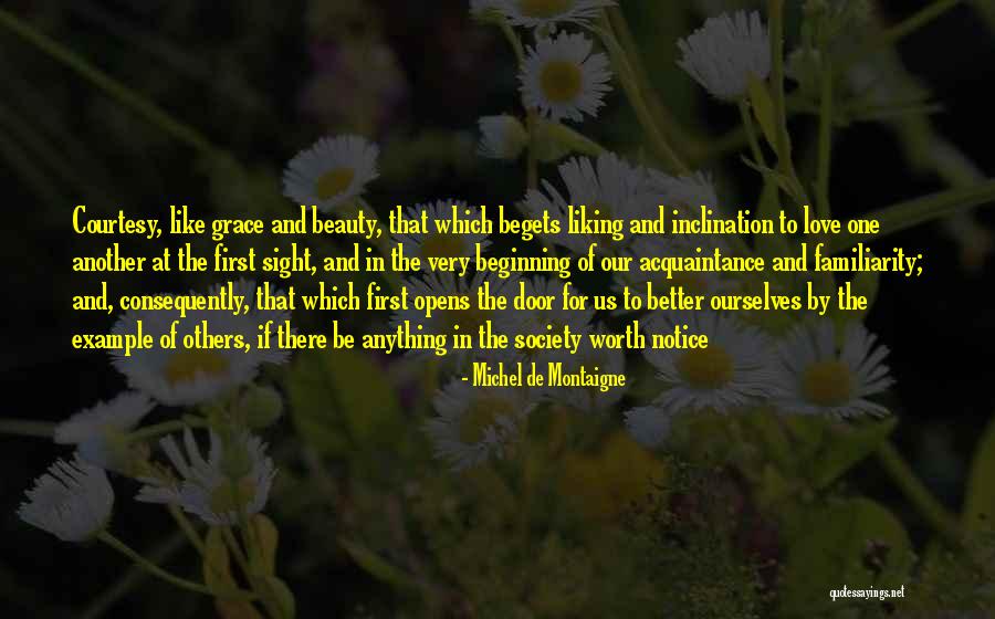 First Love At First Sight Quotes By Michel De Montaigne First Love At First Sight Quotes By Michel De Montaigne