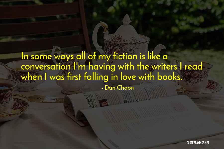 First Love From Books Quotes By Dan Chaon First Love From Books Quotes By Dan Chaon