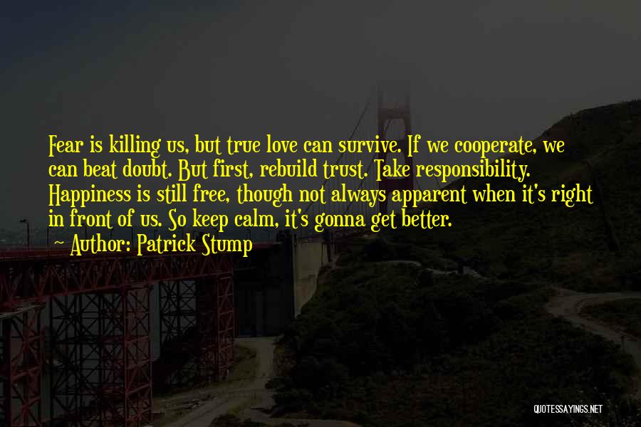 First Love Is Not True Love Quotes By Patrick Stump