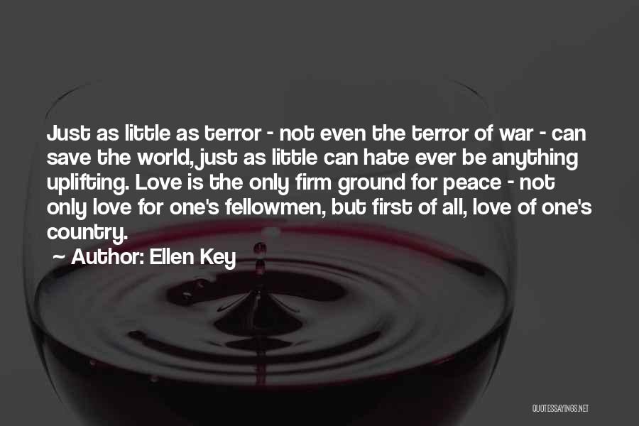 First Love Then Hate Quotes By Ellen Key