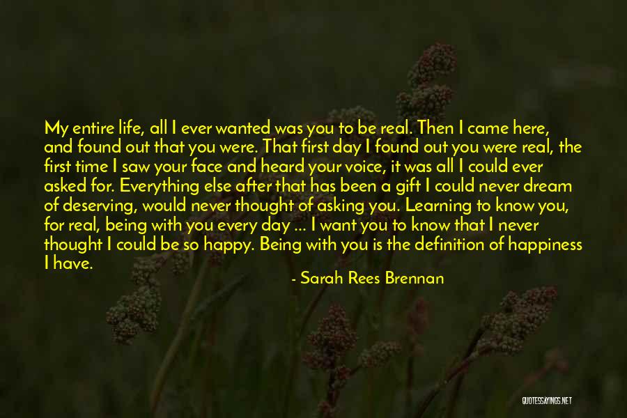 First Love True Love Quotes By Sarah Rees Brennan