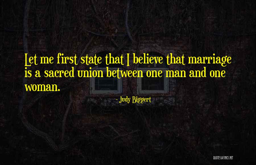 First Man And Woman Quotes By Judy Biggert First Man And Woman Quotes By Judy Biggert