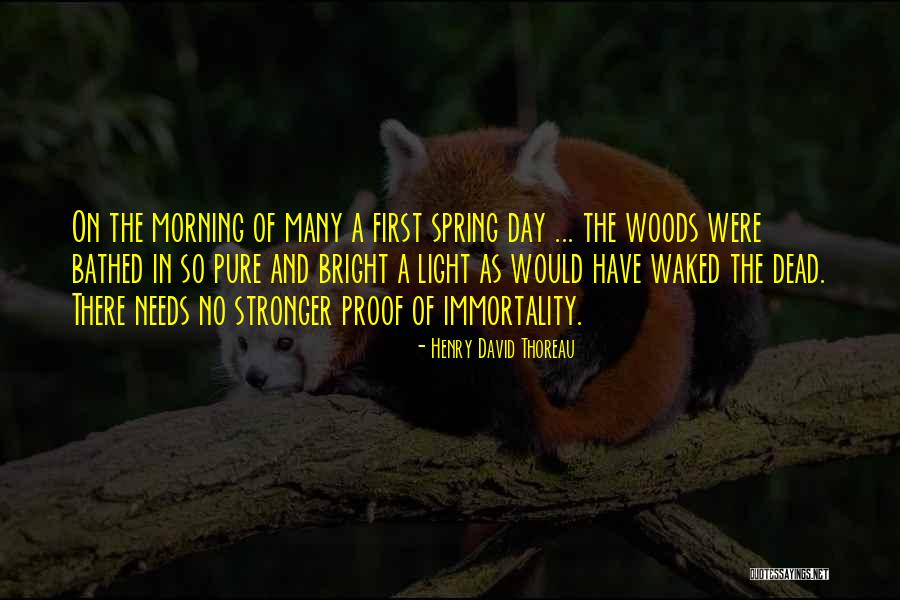 First Morning Light Quotes By Henry David Thoreau