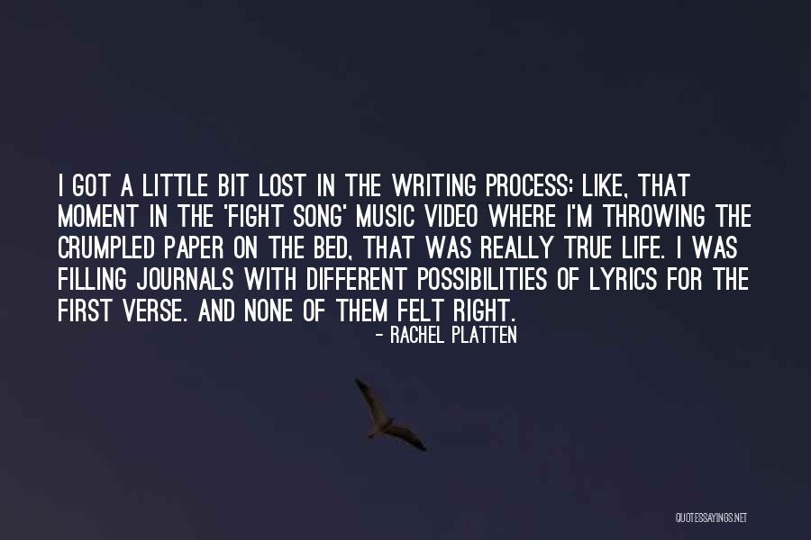 First Music Video Quotes By Rachel Platten First Music Video Quotes By Rachel Platten