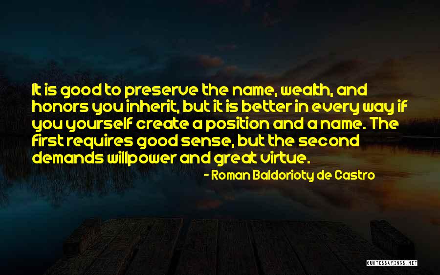 First Names Quotes By Roman Baldorioty De Castro