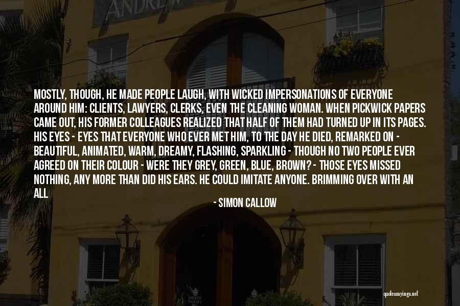 First Names Quotes By Simon Callow