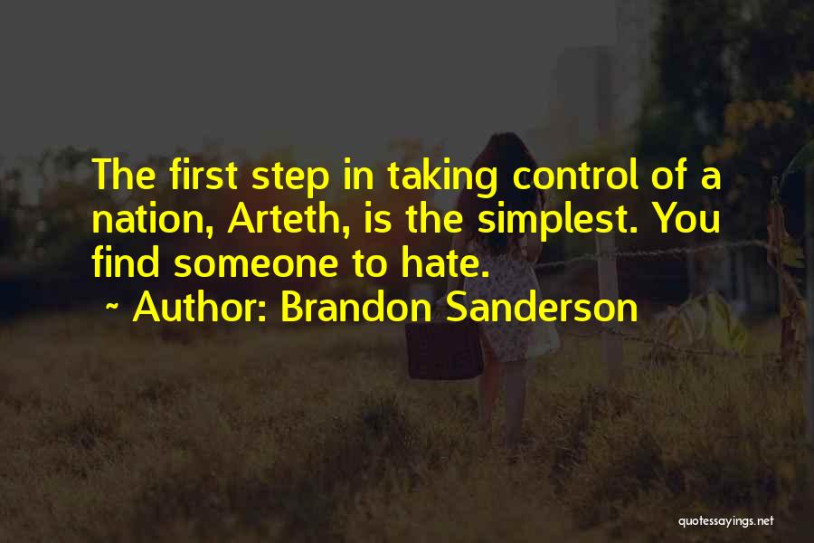 First Nation Quotes By Brandon Sanderson