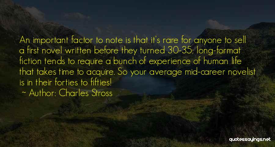 First Novel Quotes By Charles Stross