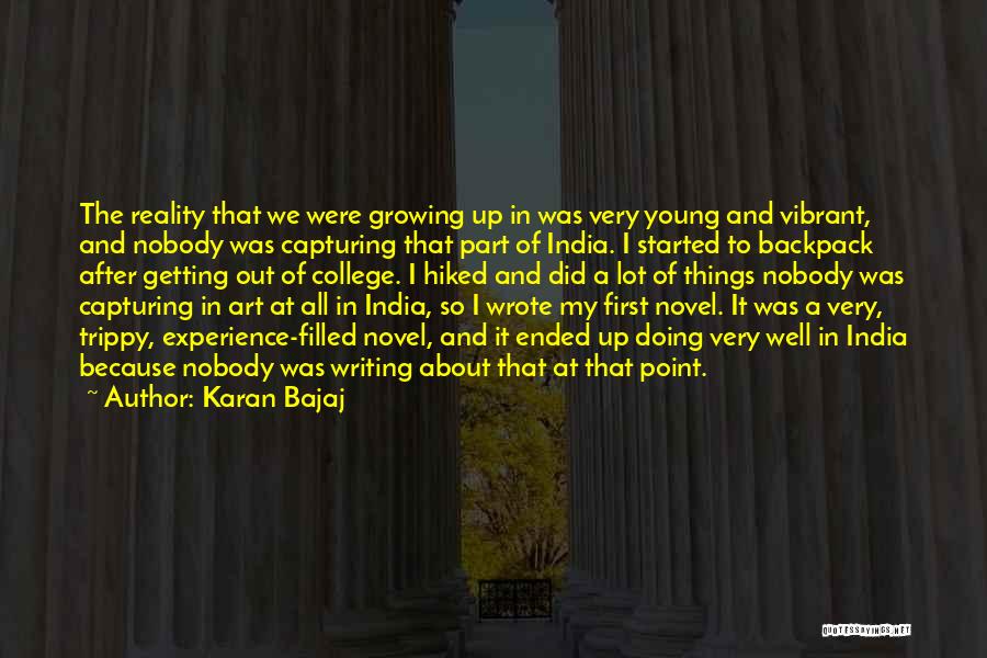 First Novel Quotes By Karan Bajaj