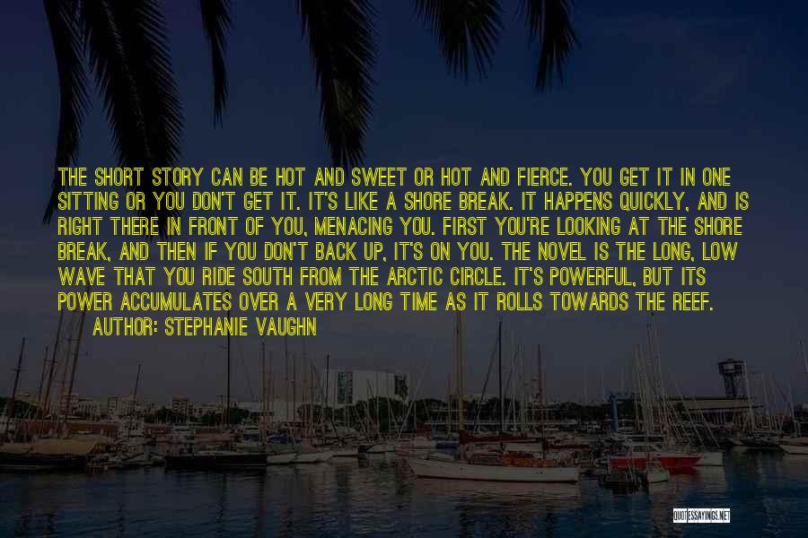 First Novel Quotes By Stephanie Vaughn